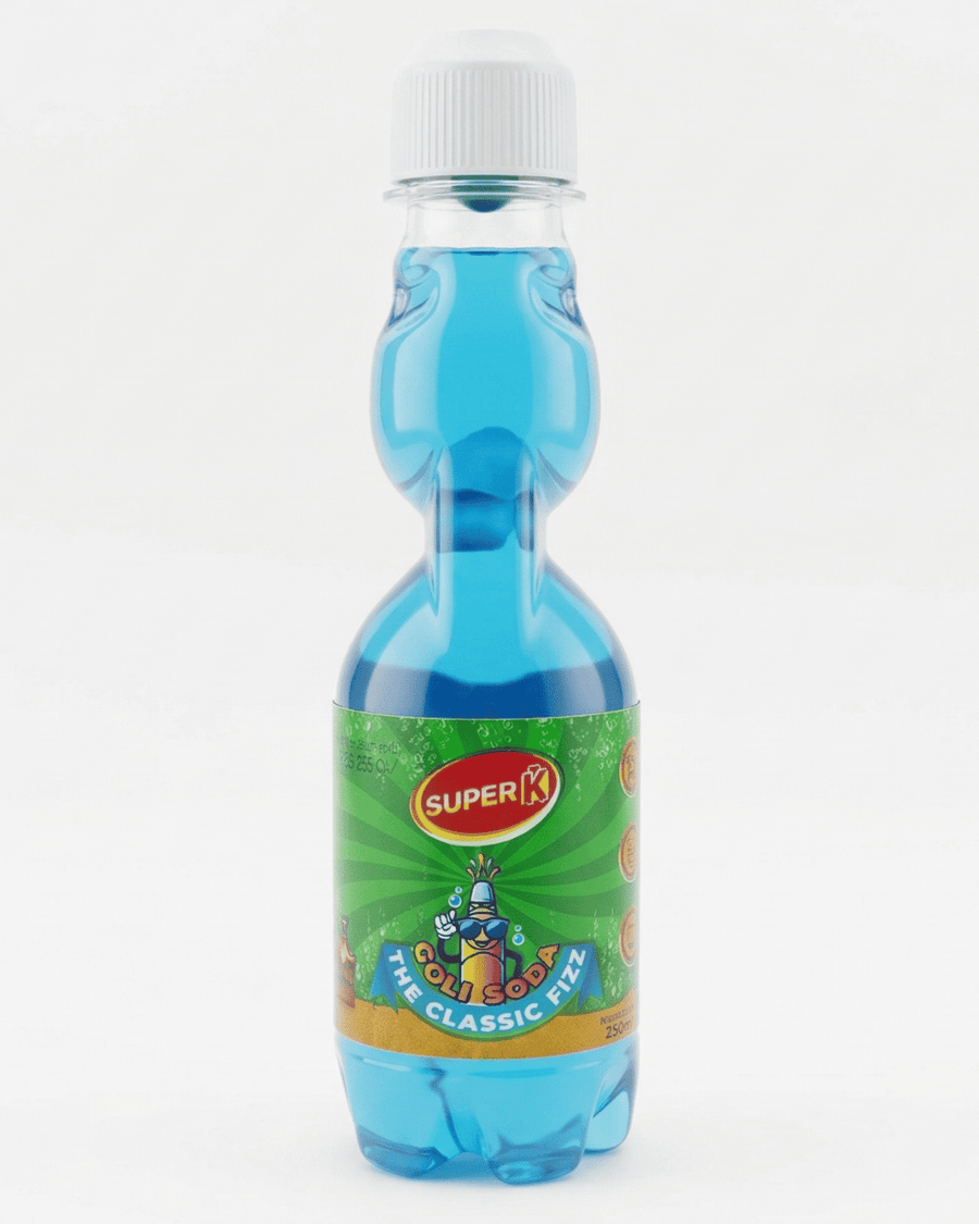 SuperK Goli Soda Blueberry Blast Bottle - 200ml