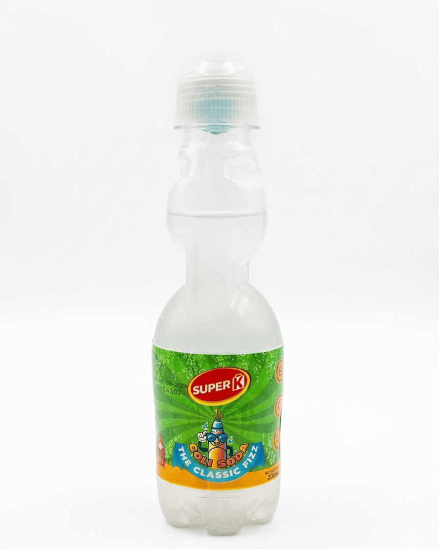 SuperK Goli Soda Lime & Lemon Bottle - 200ml