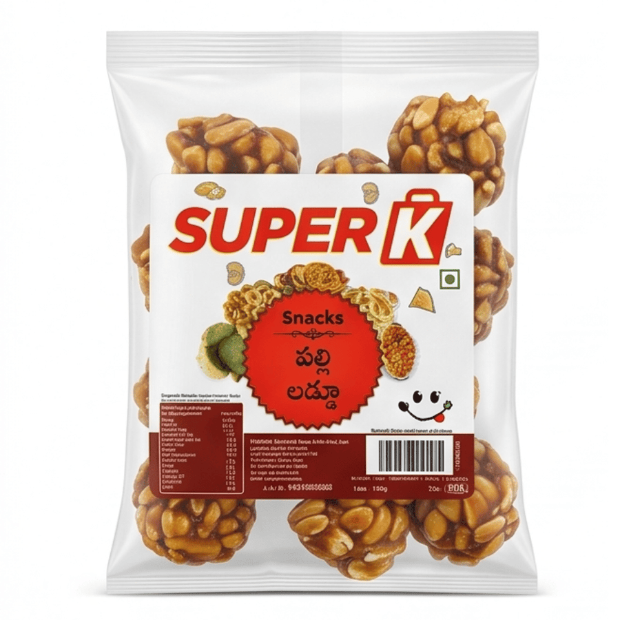 SuperK Snacks Palli Laddu - 150g