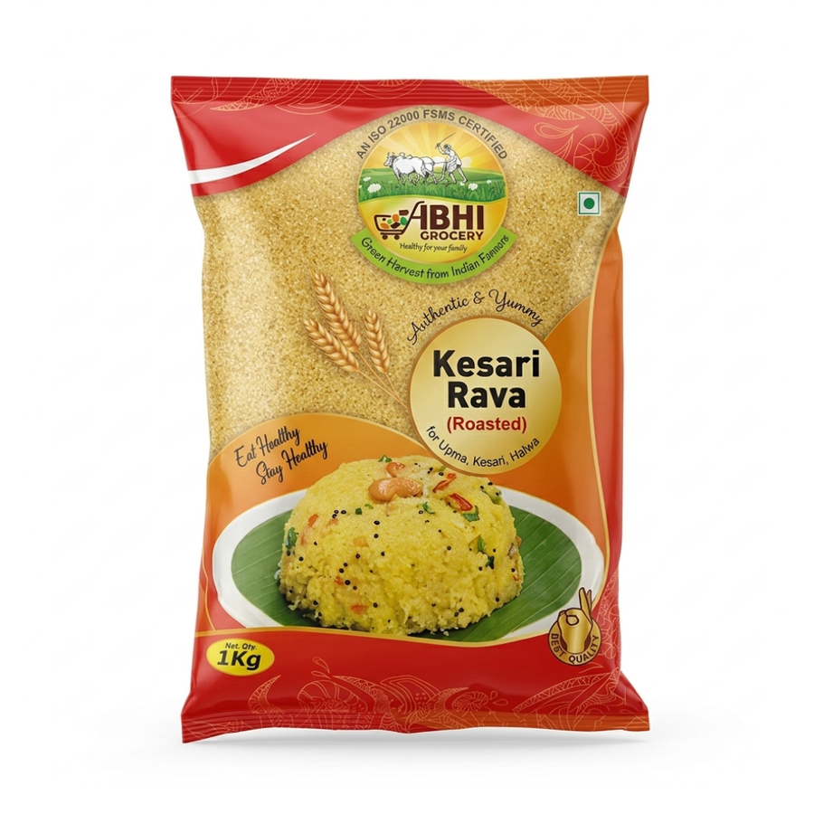 Abhi Kesari Rava Roasted - 1Kg