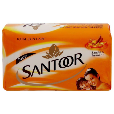 Santoor Sandal & Turmeric Soap - 100g