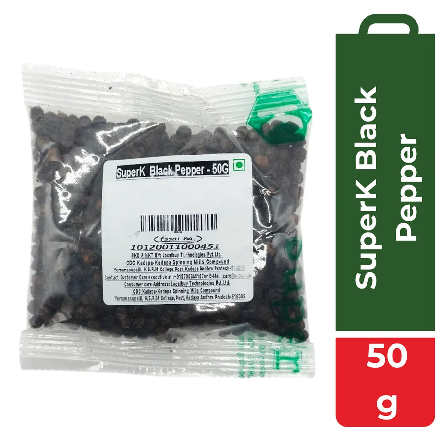 SuperK Black Pepper - 50g
