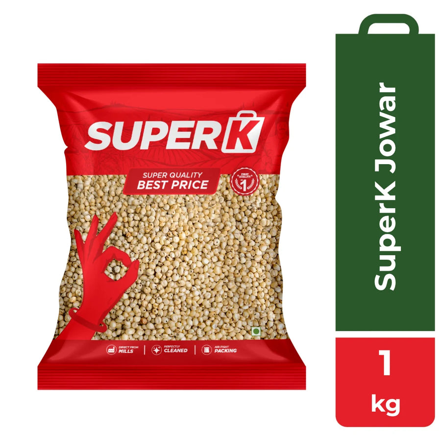SuperK Jowar (Jonnalu) - 1Kg