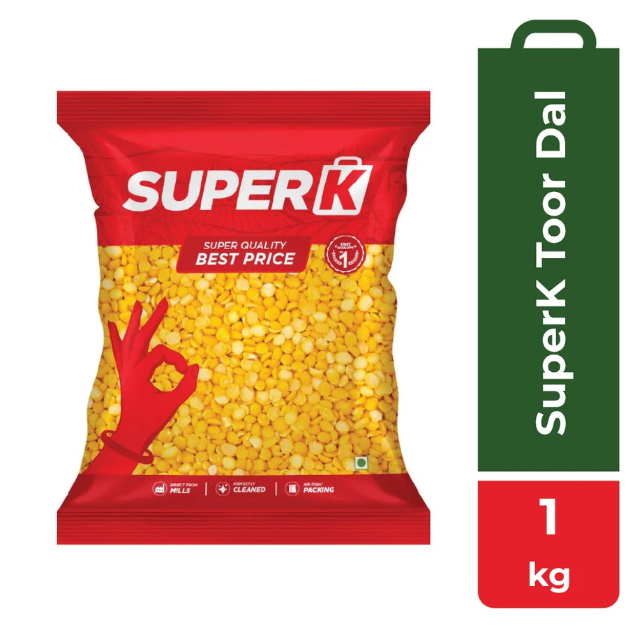 SuperK Toor Dal - 1Kg