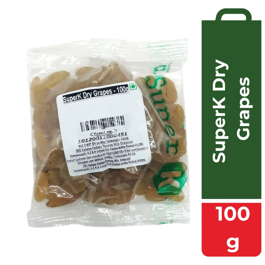 SuperK Dry Grapes - 100g