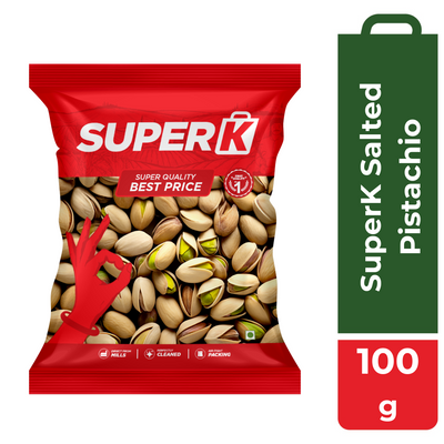 SuperK Salted Pistachio - 100g