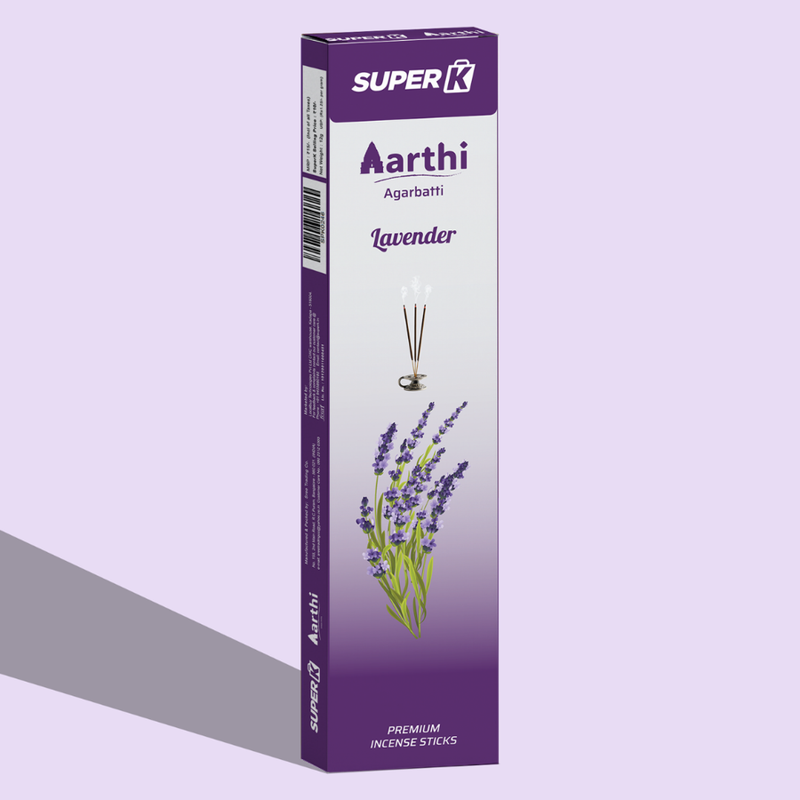 SuperK Aarthi Agarbatti Lavender - 1N