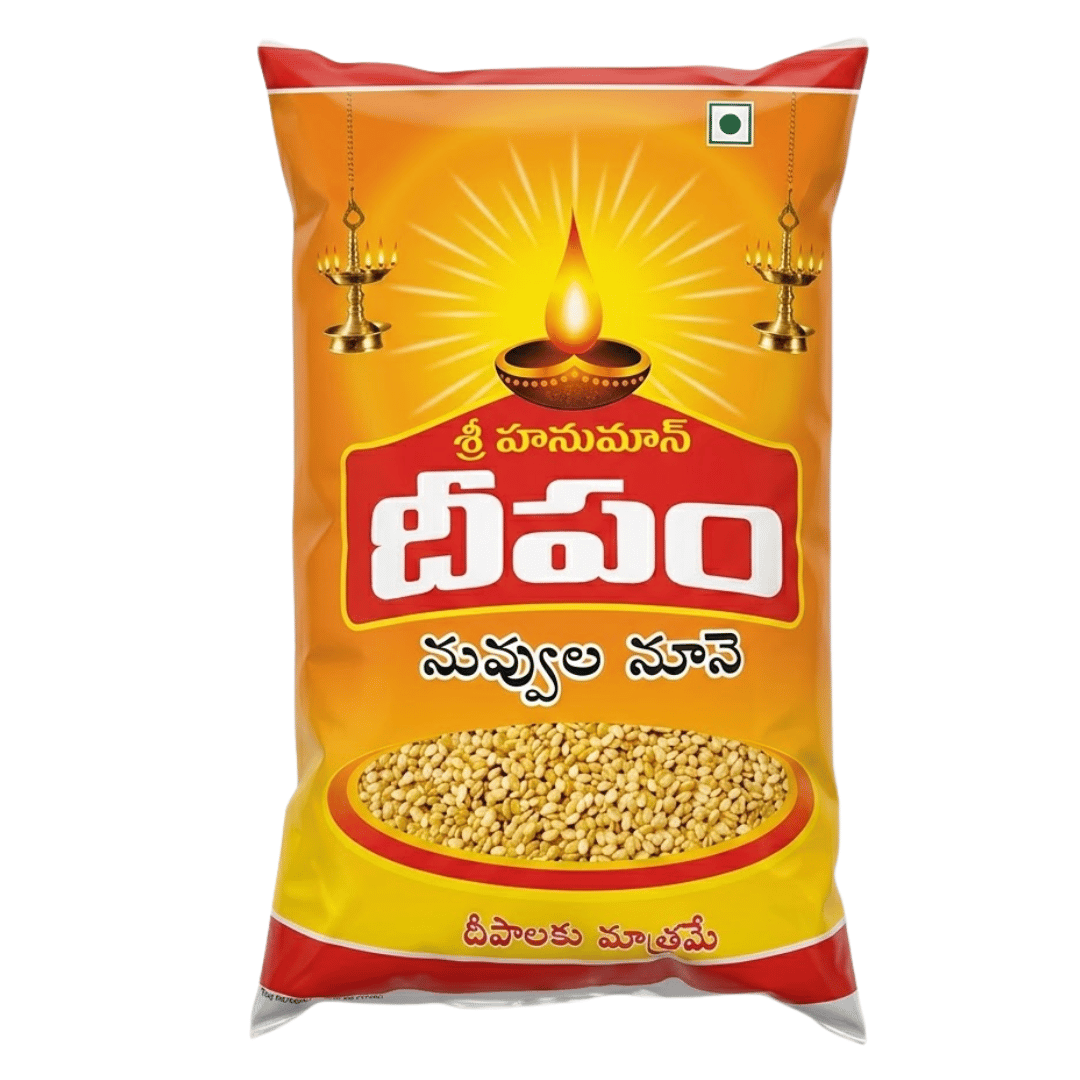 Sri Hanuman Deepam Oil Pouch - 1L