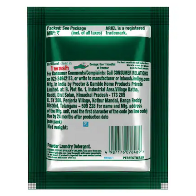 Ariel Perfect Wash - 90g