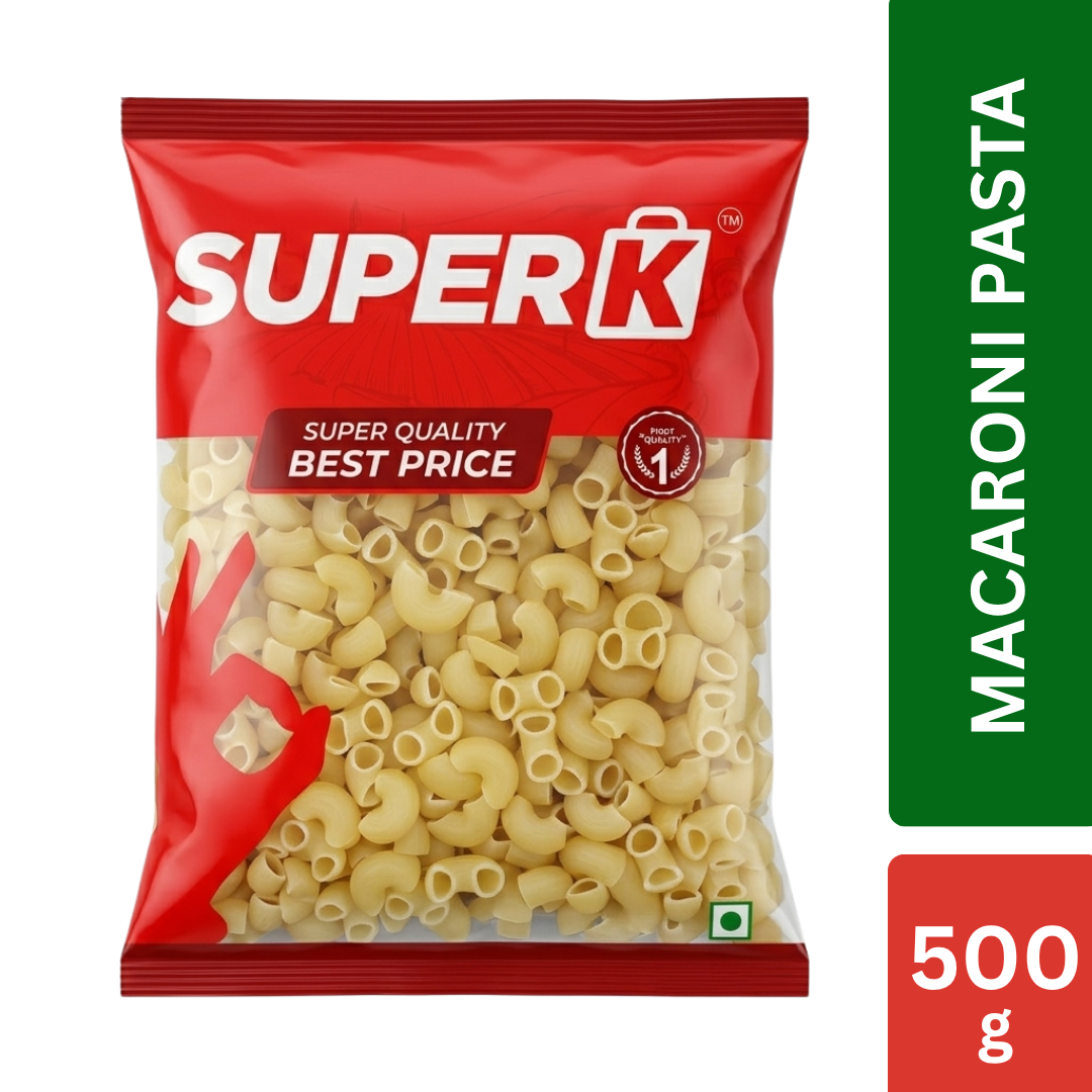 SuperK Macaroni Pasta - 500g