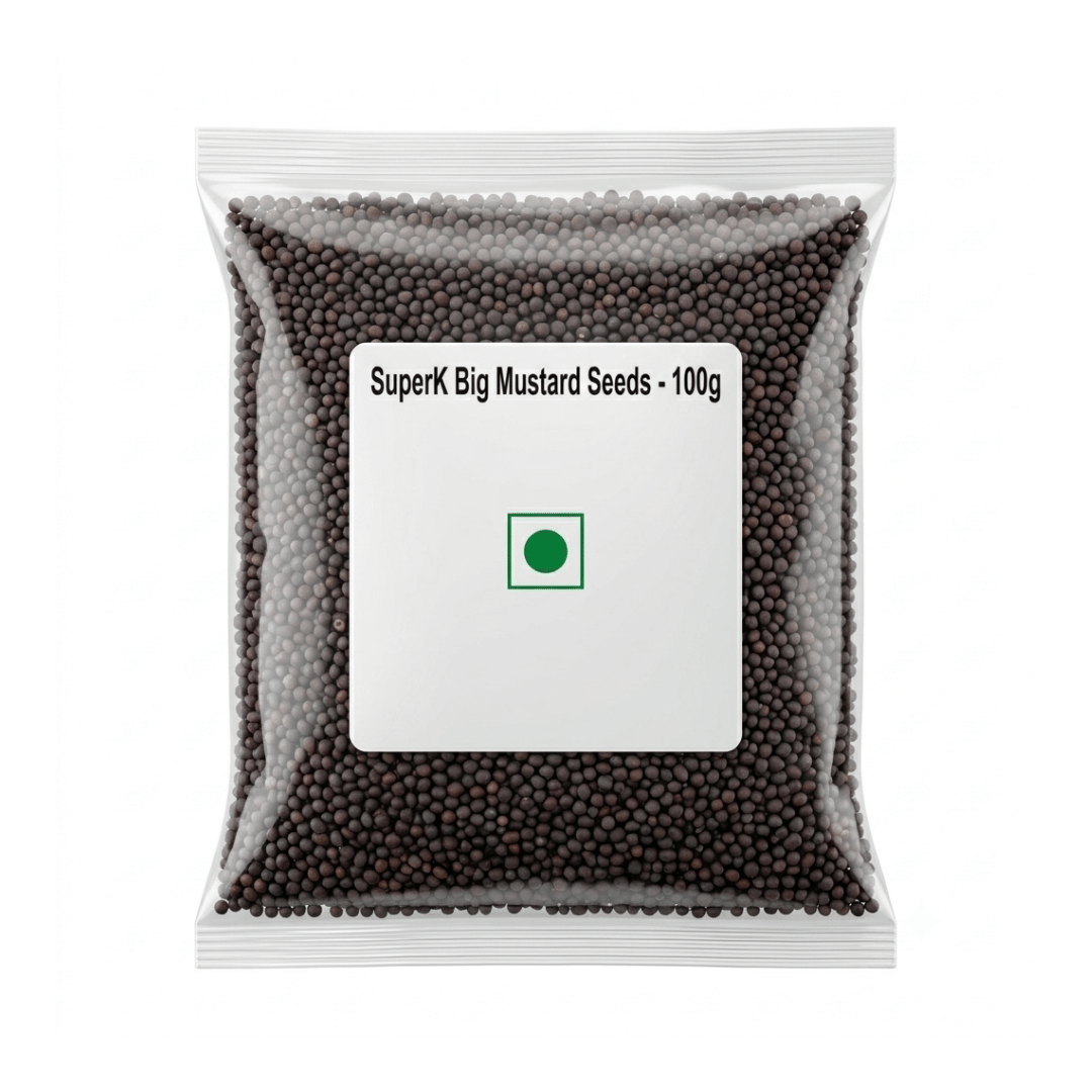 SuperK Big Mustard Seeds - 100g