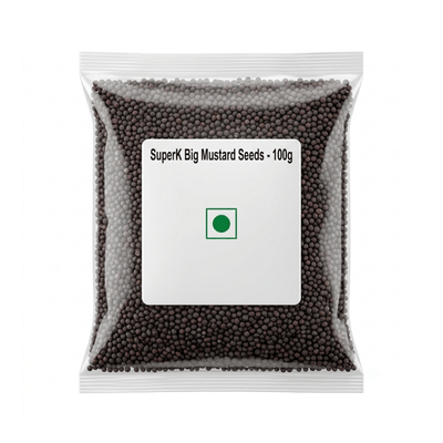 SuperK Big Mustard Seeds - 100g