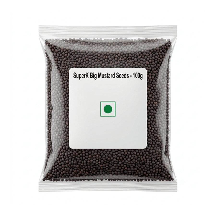 SuperK Big Mustard Seeds - 100g