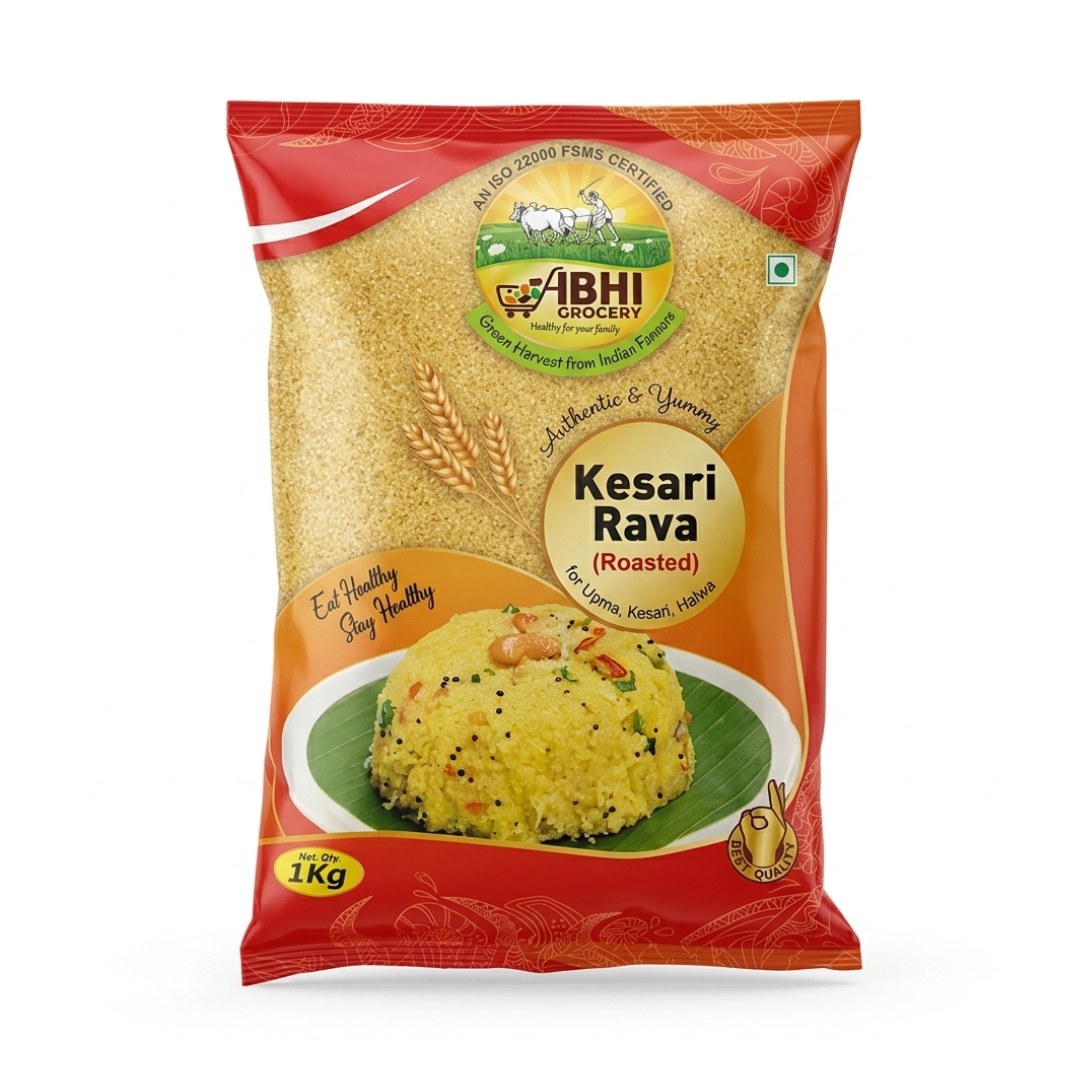 Abhi Kesari Rava Roasted - 1Kg