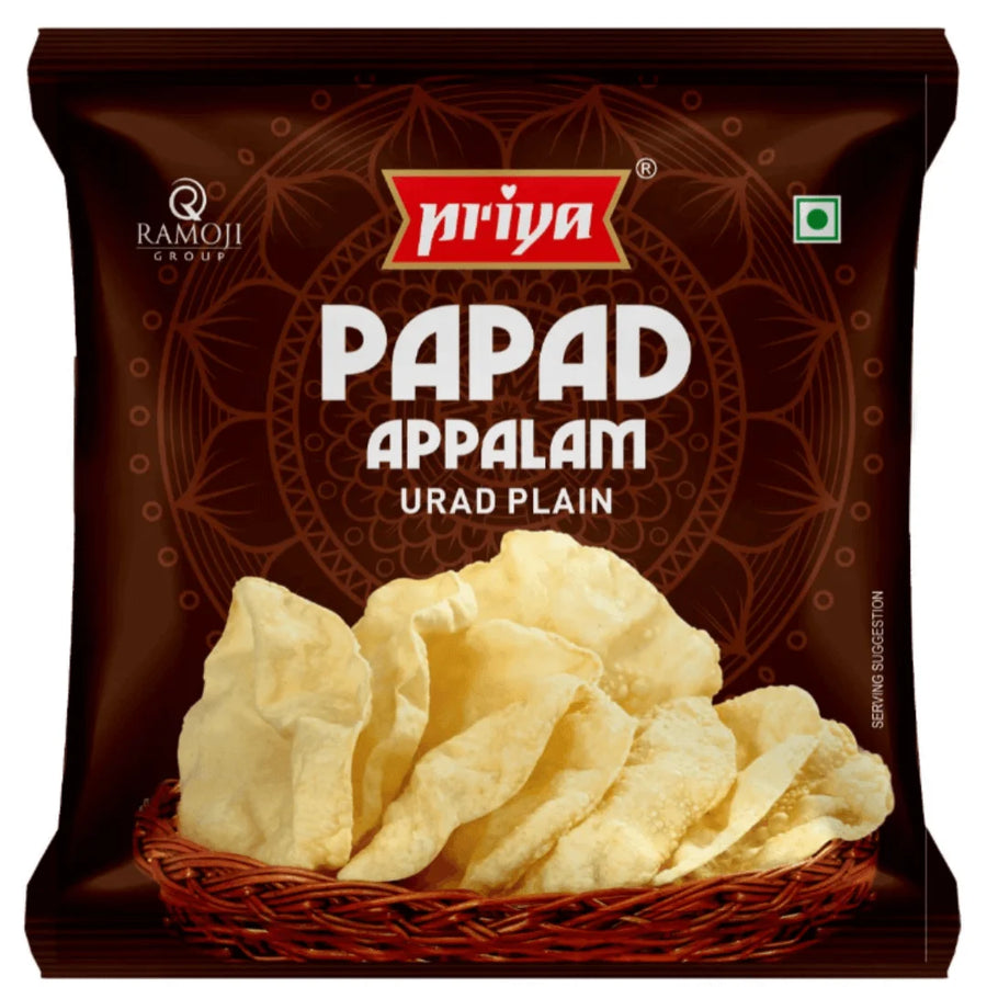 PRIYA PAPAD PLAIN - 100g