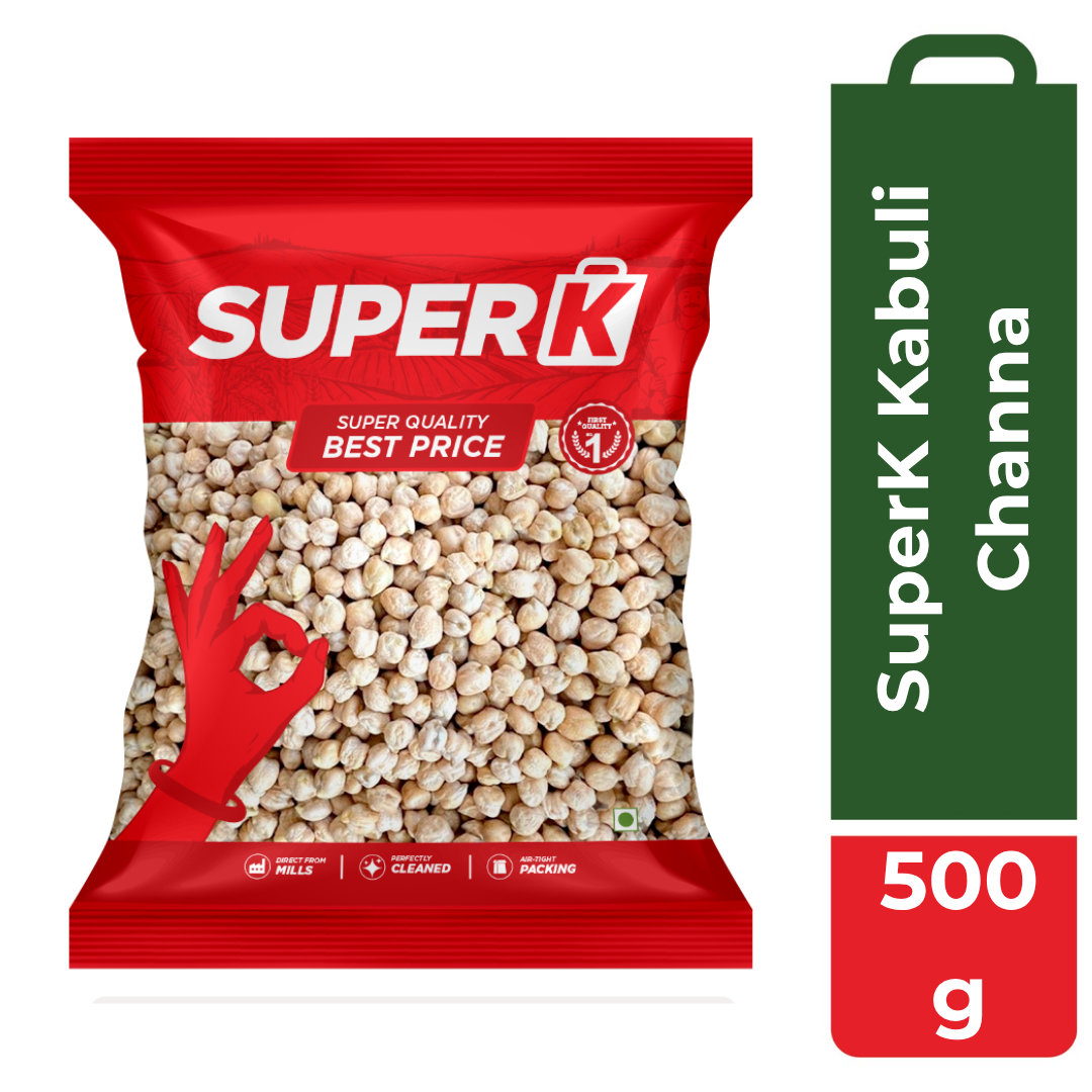 SuperK Kabuli Channa - 500g