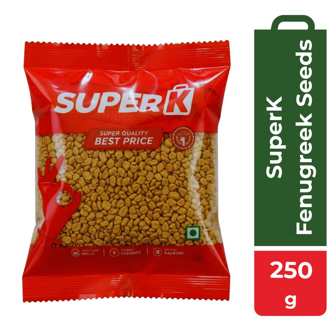 SuperK Fenugreek Seeds - 250g