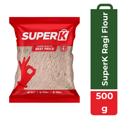 SuperK Ragi Flour - 500g