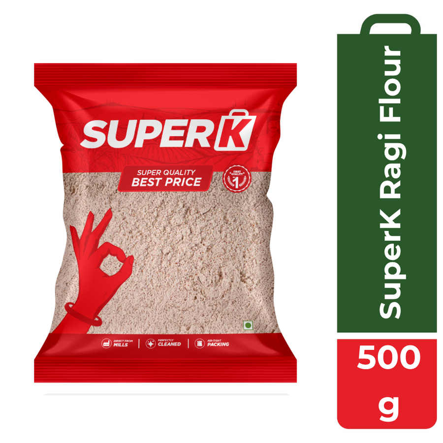 SuperK Ragi Flour - 500g