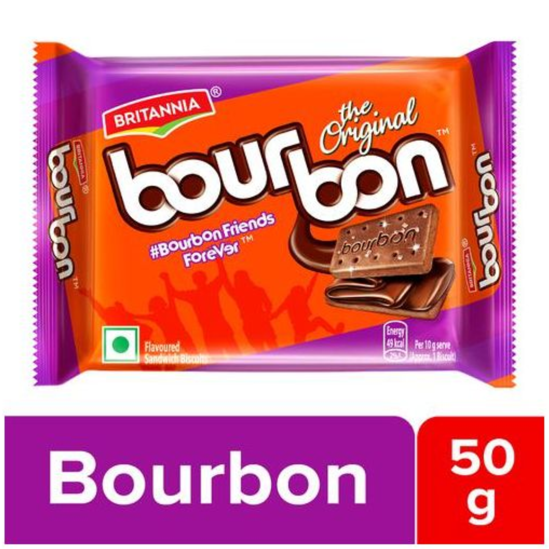 Britannia Bourbon Biscuits - 50g