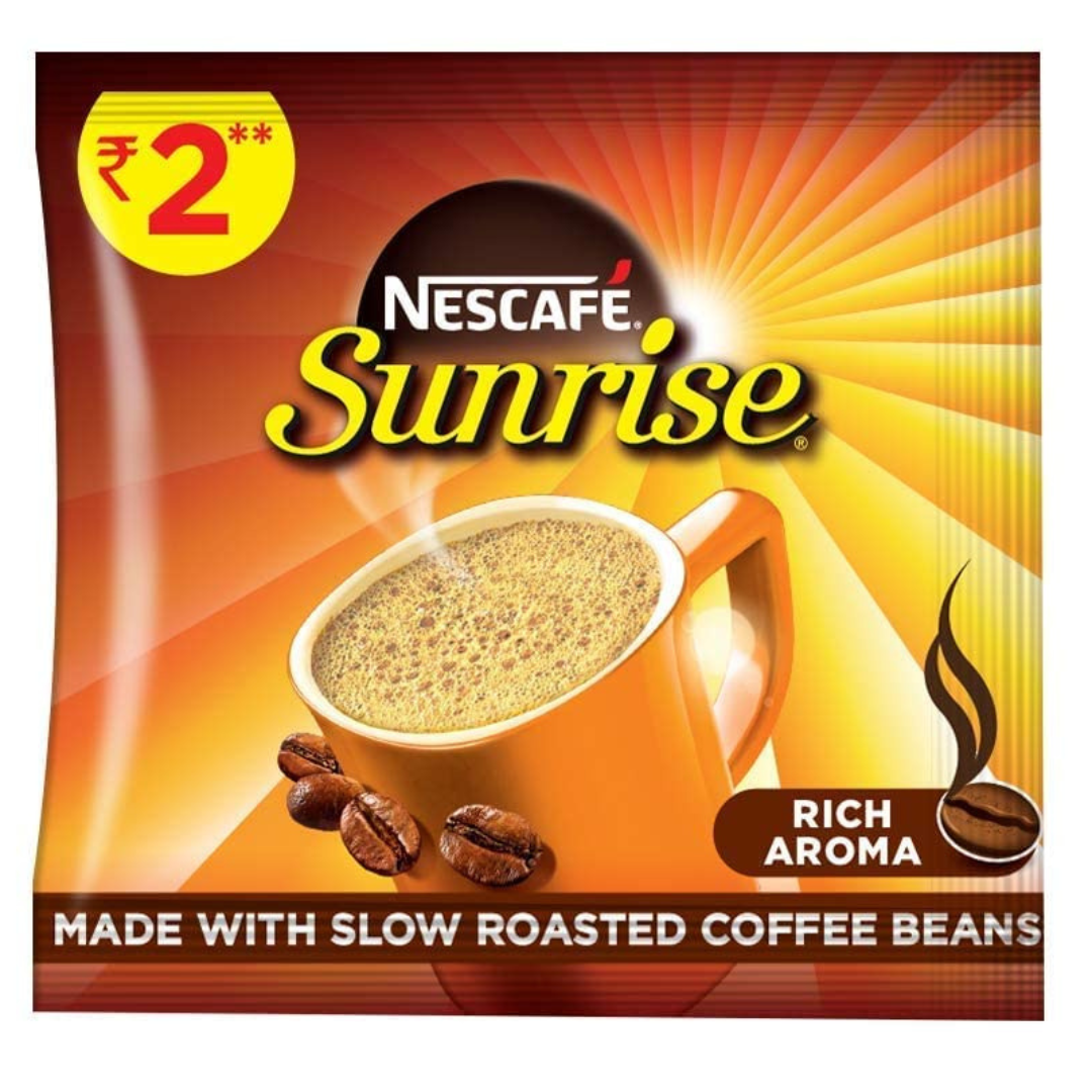 Nescafe Sunrise Rich Aroma Coffee Sachet - 2.2g