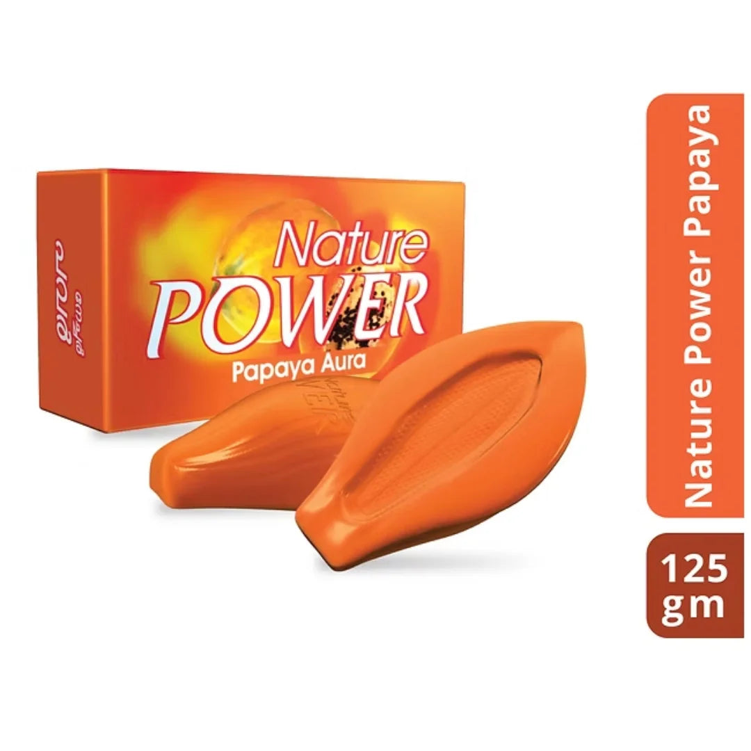 Nature Power Papaya Aura Soap - 125g