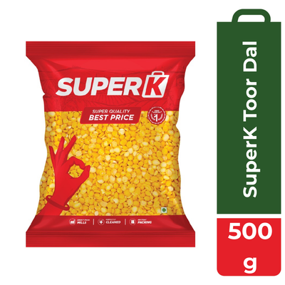 SuperK Toor Dal - 500g