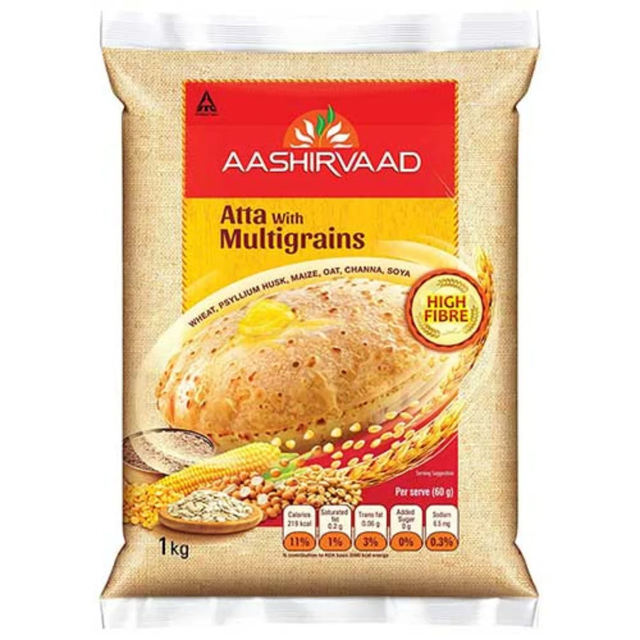 Aashirvaad Atta Multigrains - 1Kg
