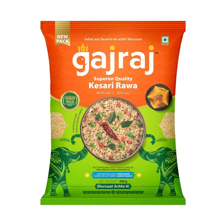Gajraj Kesari Rava - 500g