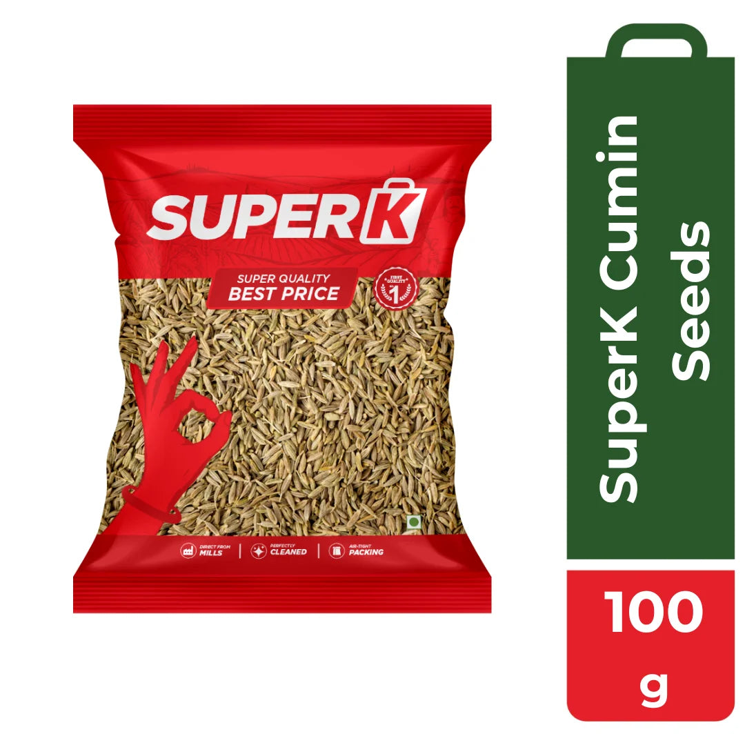 SuperK Cumin Seeds - 100g