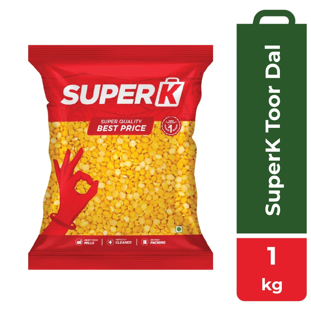 SuperK Toor Dal - 1Kg