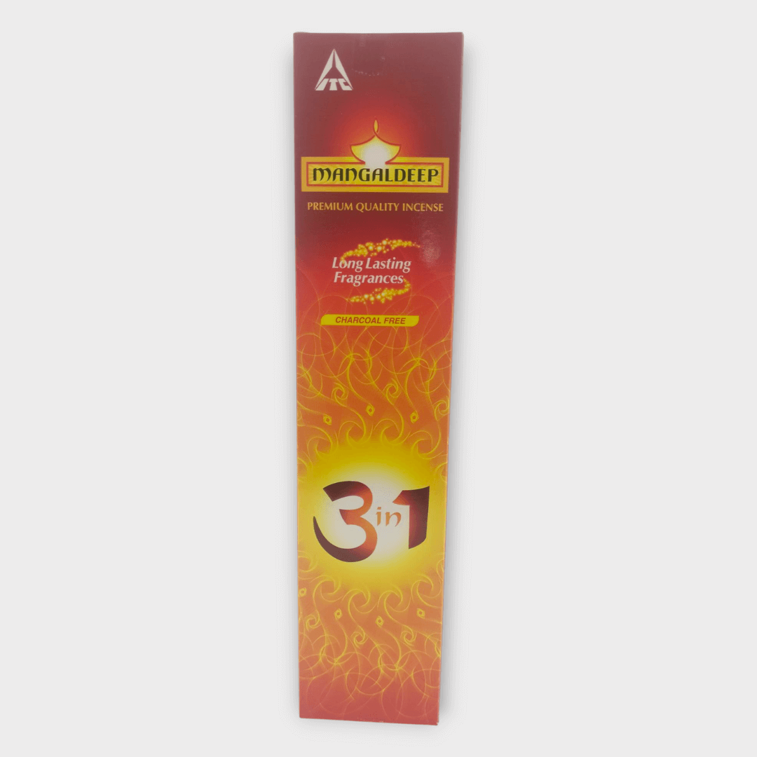 Mangaldeep 3 in 1 Agarbathi - 102g