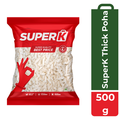 SuperK Thick Poha - 500g