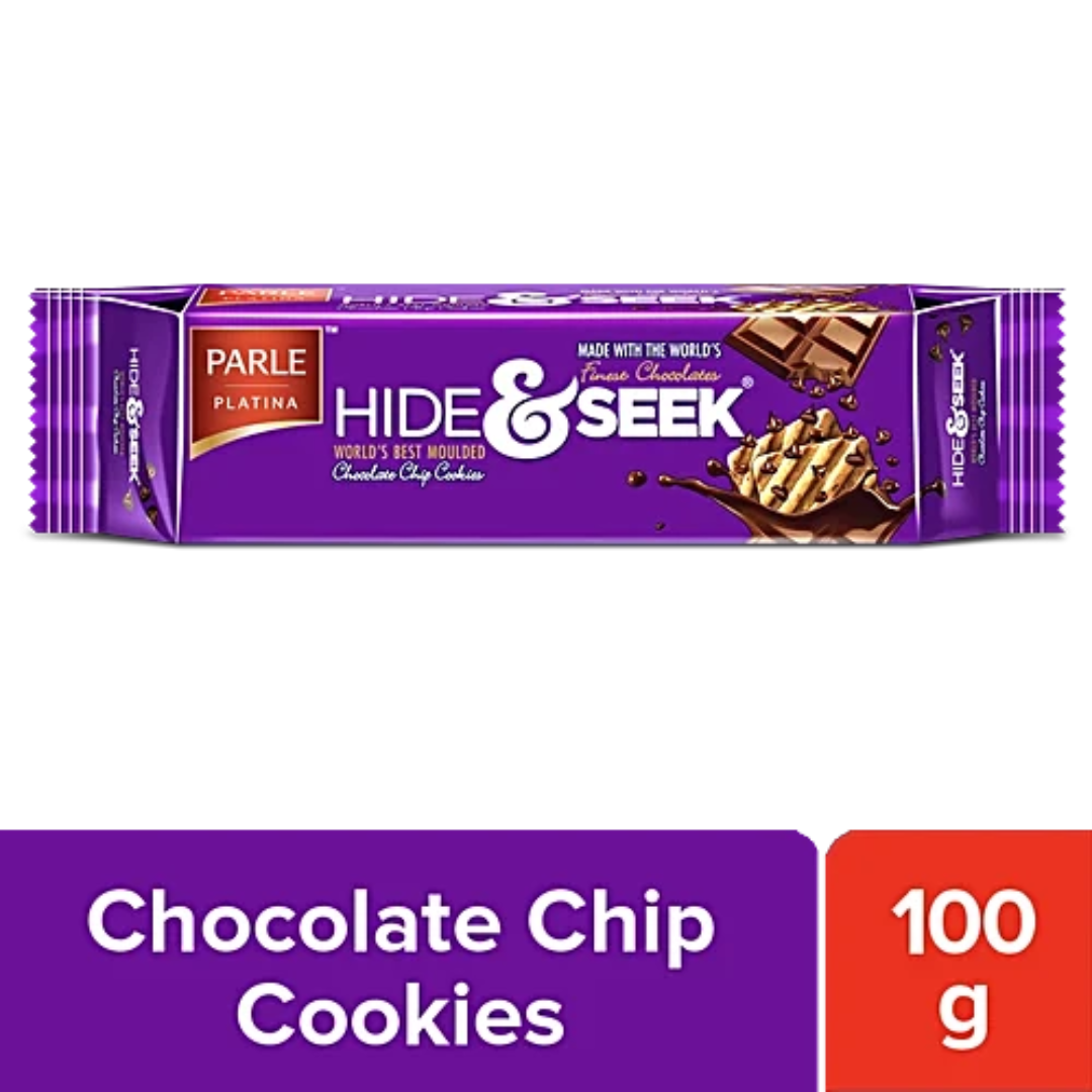Parle Hide & Seek Chocolate Chip Cookies - 100g