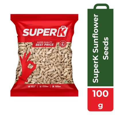 SuperK Sunflower Seeds - 100g