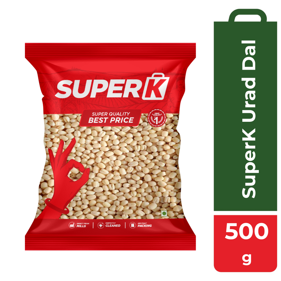 SuperK Urad Dal (Gota) - 500g