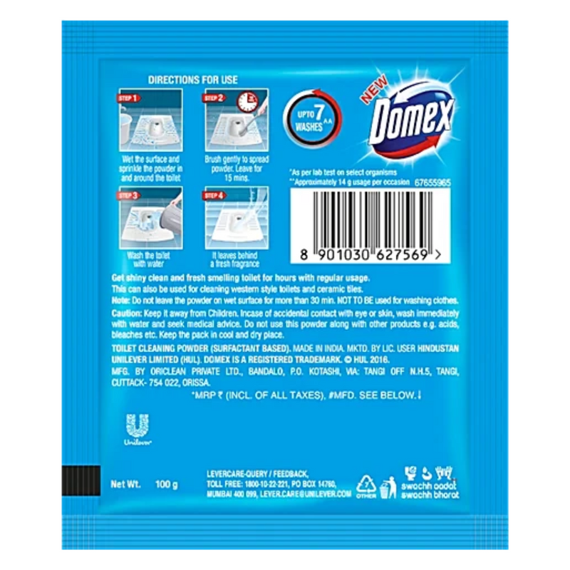 Domex Powder Bathroom Cleaner - 100g