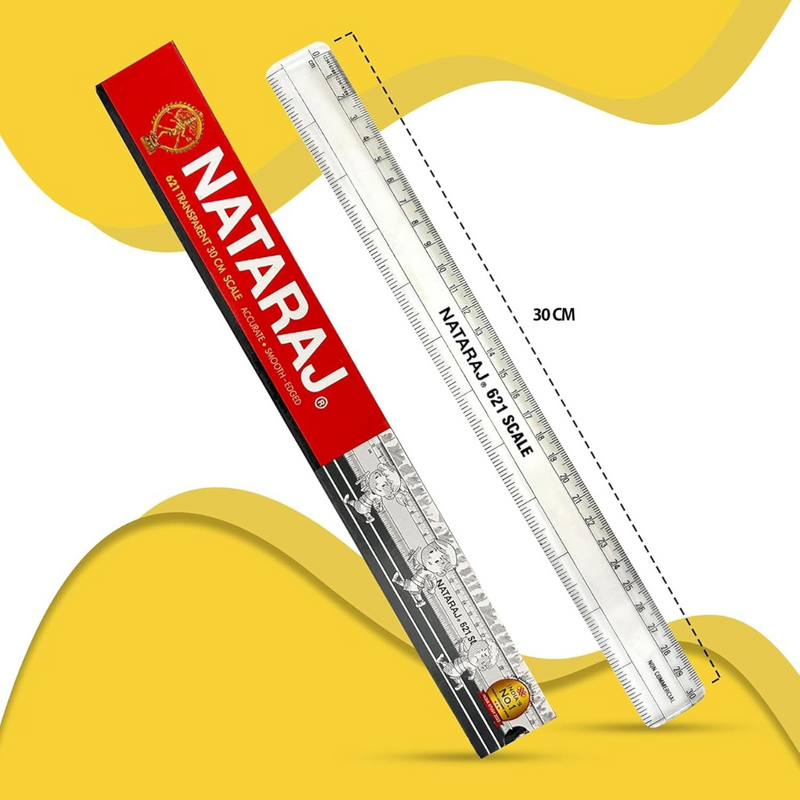 Nataraj Long Scale(30cm) - 1N
