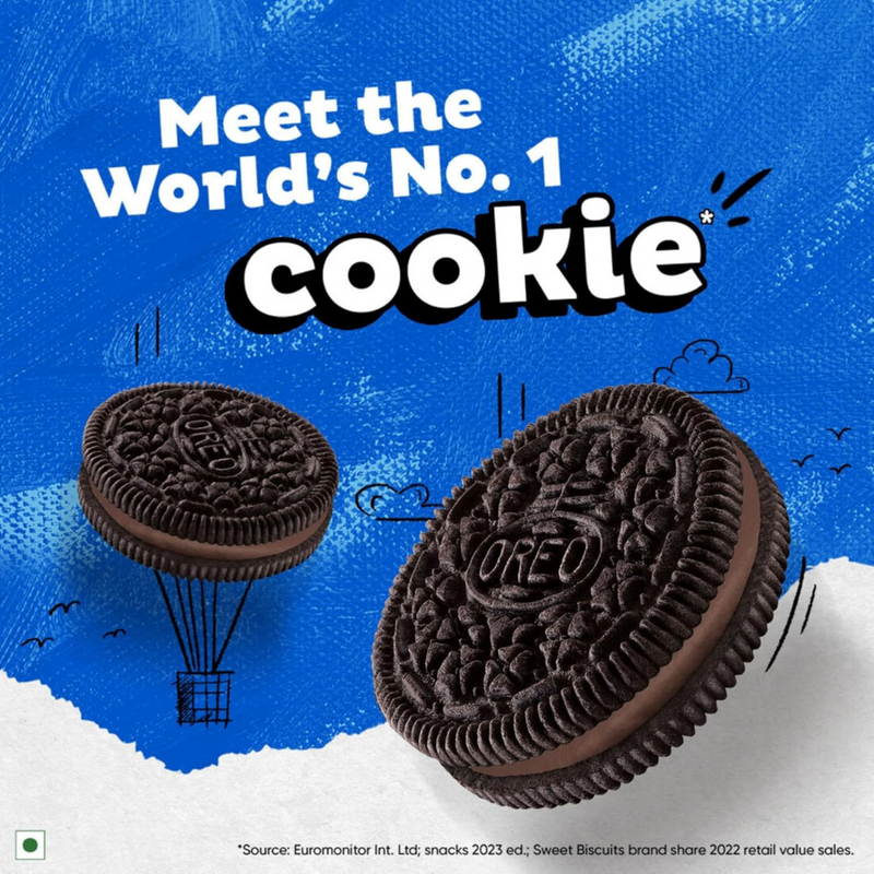 Cadbury Oreo Choco Creme Biscuits - 50g