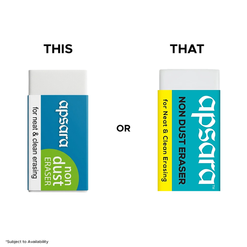 Apsara Non Dust Eraser - 1N