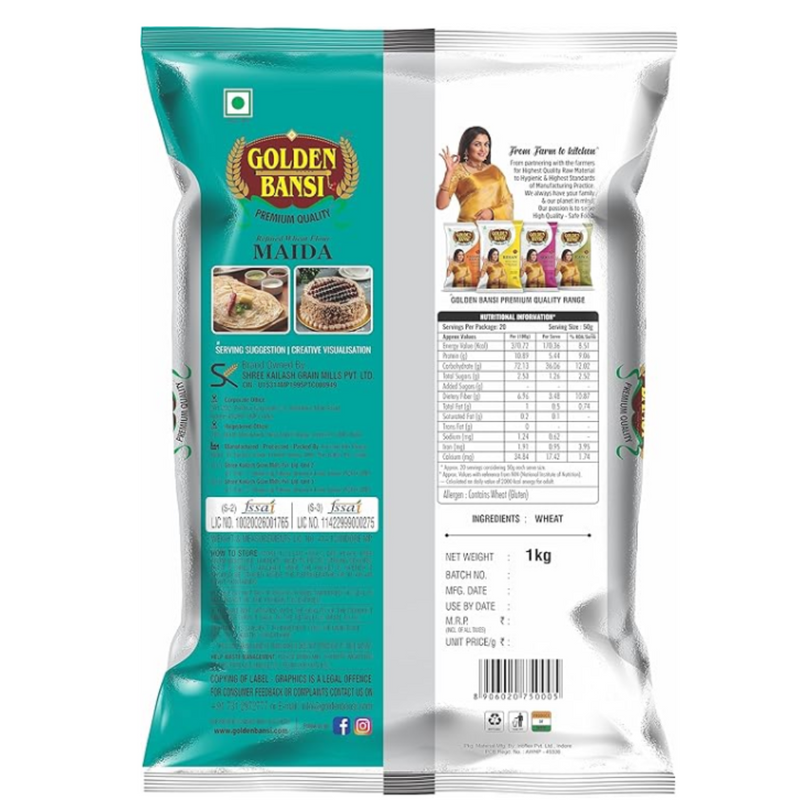 Golden Bansi Maida - 1Kg