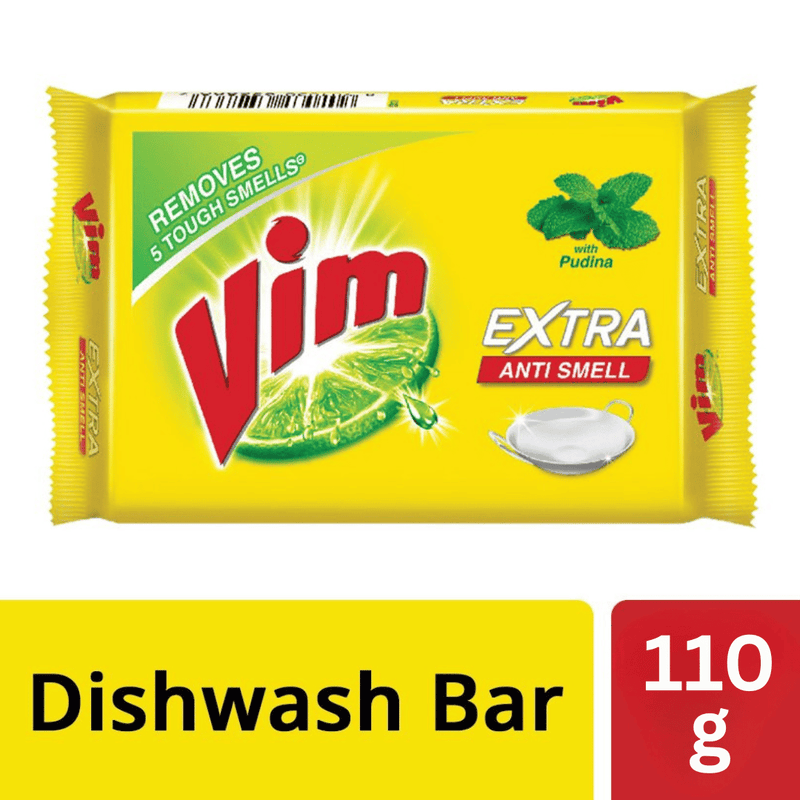 Vim Pudina Fresh Dishwash Bar - 110g