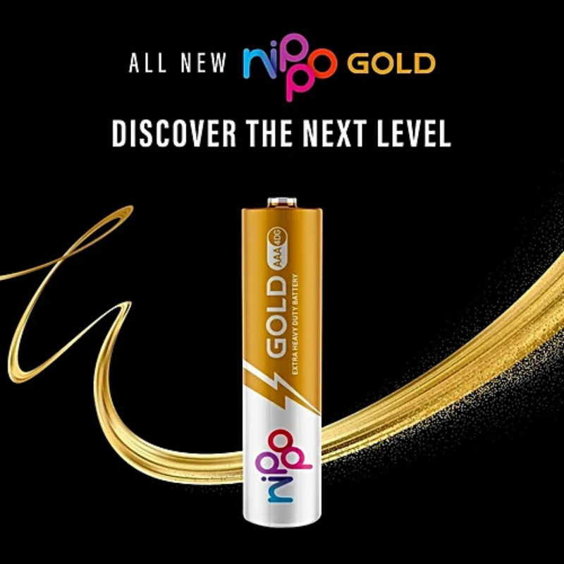 Nippo Gold AAA Batteries - 1N
