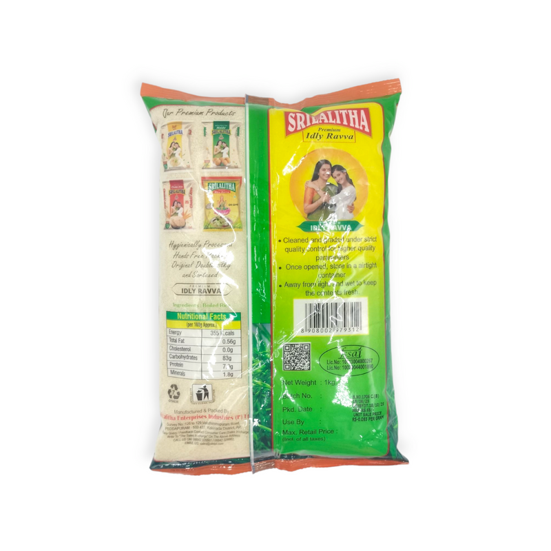 Sri Lalitha Premium Idly Rava - 1Kg