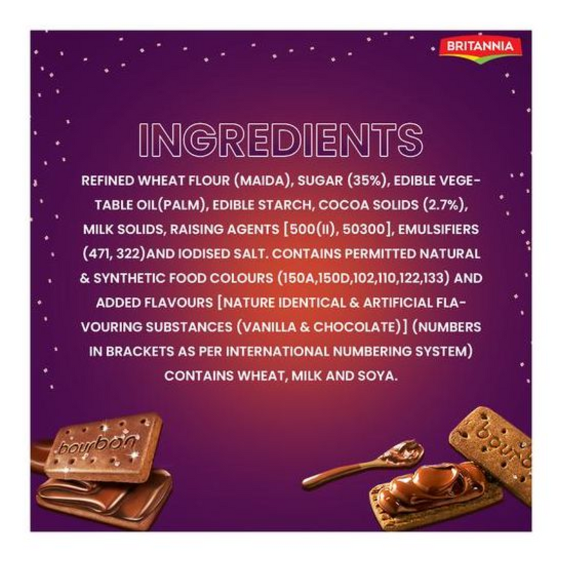 Britannia Bourbon Biscuits - 50g