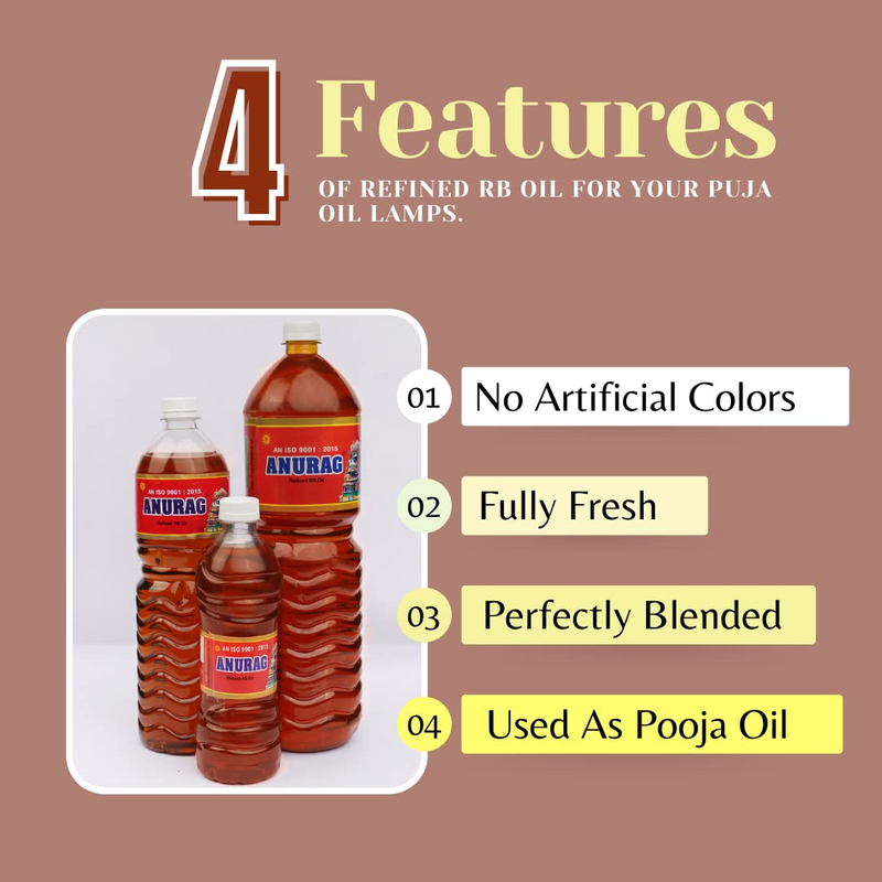 Anurag Deepam Oil Bottle - 1L