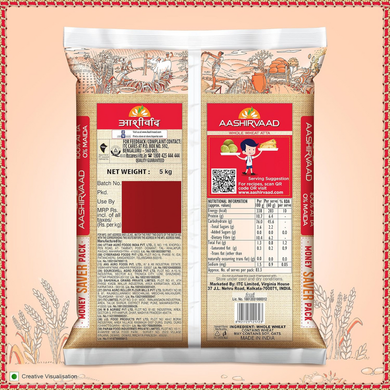Aashirvaad Atta - 5Kg