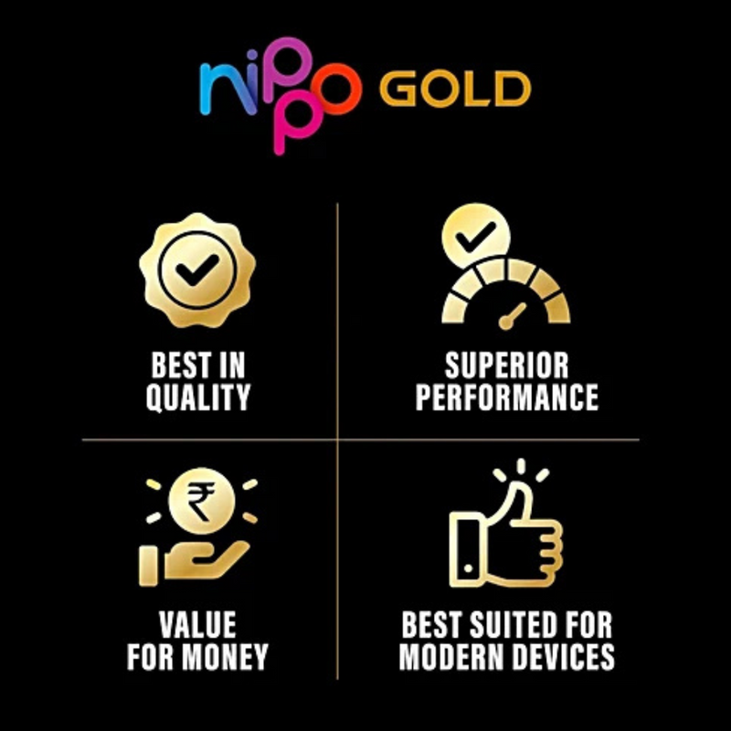 Nippo Gold AAA Batteries - 1N