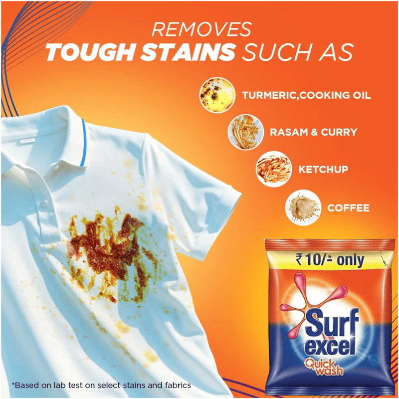 Surf Excel Quick Wash Sachet - 1N