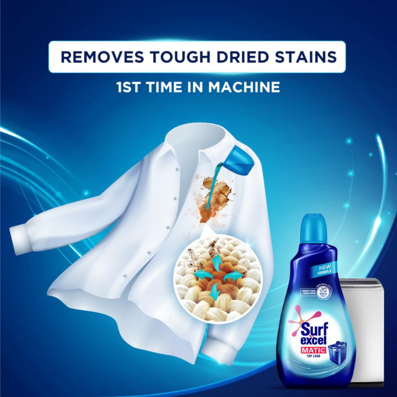 Surf Excel Matic Liquid Top Load - 2L